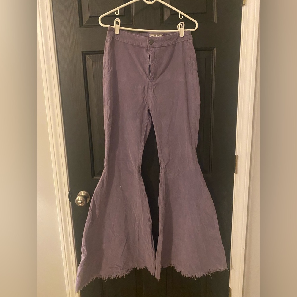 Free People Corduroy Flare Legged Jeans